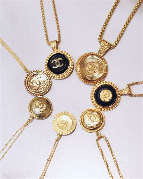 vintage chanel jewellery|authentic vintage chanel necklace.